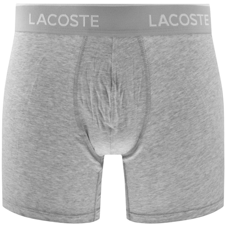 Image number 3 for Lacoste Underwear 3 Pack Boxer Briefs