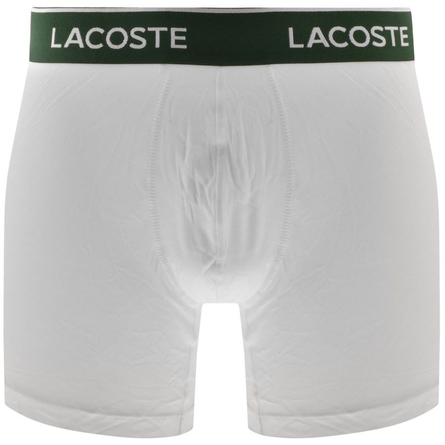 Image number 4 for Lacoste Underwear 3 Pack Boxer Briefs