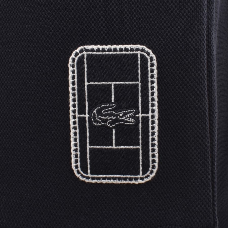 Image number 3 for Lacoste Sport Relaxed Fit Shorts Navy