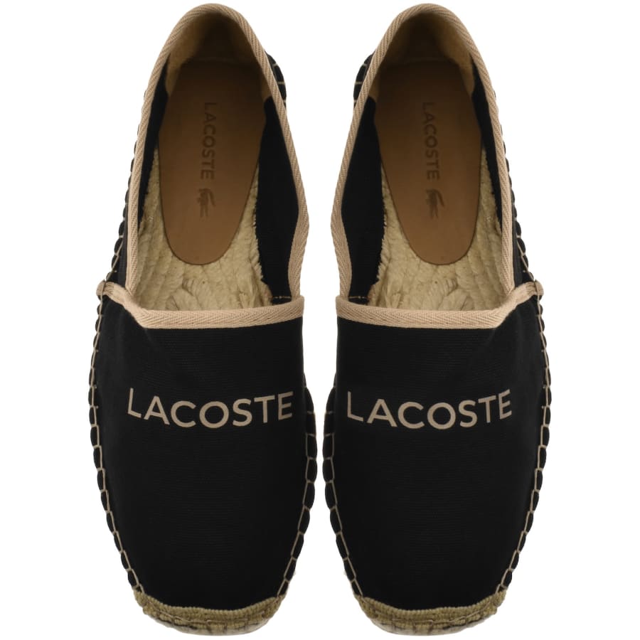 Image number 3 for Lacoste Uhabia 126 Espadrilles Black
