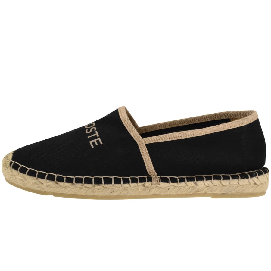 Image number 1 for Lacoste Uhabia 126 Espadrilles Black