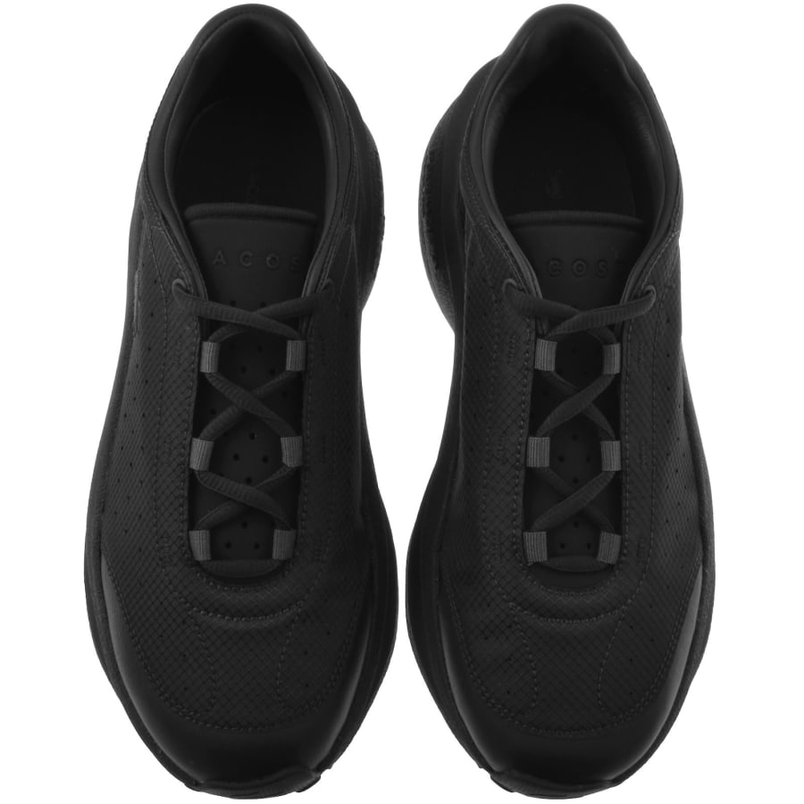 Image number 3 for Lacoste Neo Run Trainers Dark Grey