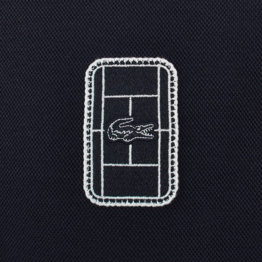 Image number 3 for Lacoste Core Logo Polo Navy