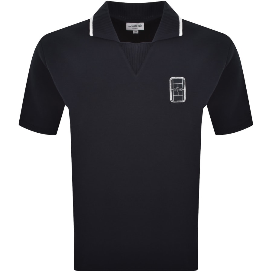 Image number 1 for Lacoste Core Logo Polo Navy