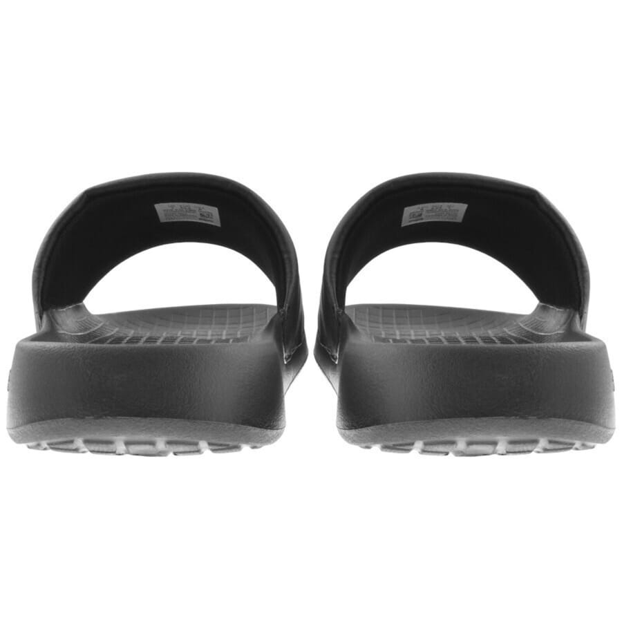 Image number 3 for Lacoste Serve Hybrid Sliders Black