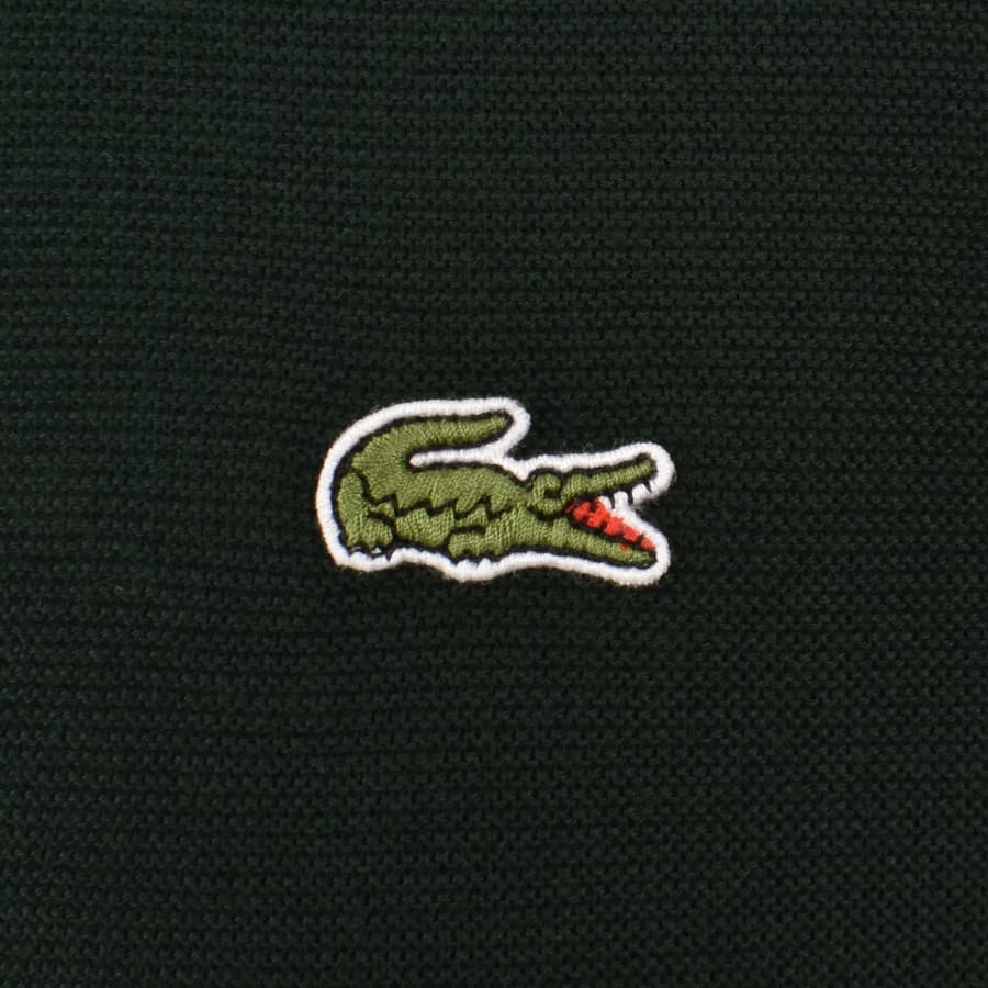 Image number 3 for Lacoste Knit Polo T Shirt Green