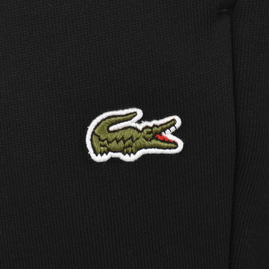 Image number 3 for Lacoste Relaxed Fit Joggers Black