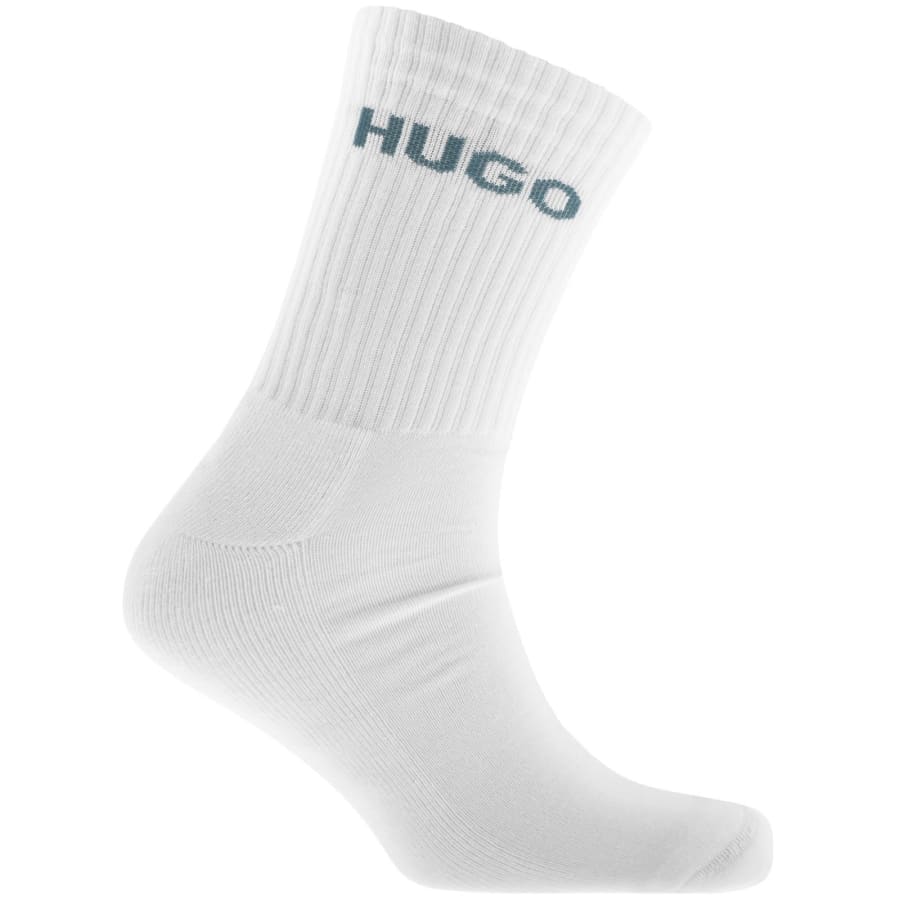 Image number 2 for HUGO 6 Pack Logo Socks