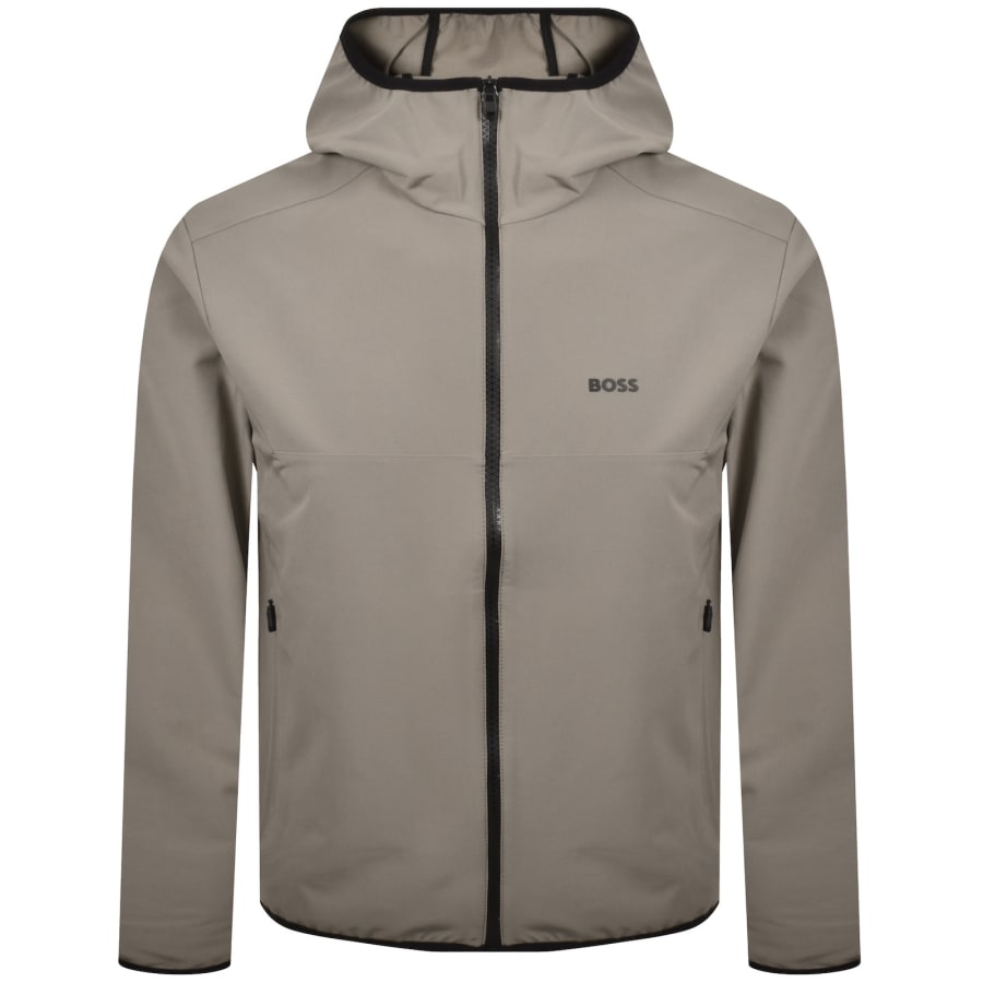 Image number 1 for BOSS Commuter Pro Hooded Jacket Beige