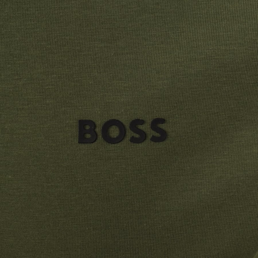 Image number 3 for BOSS Long Sleeved T Shirt Green