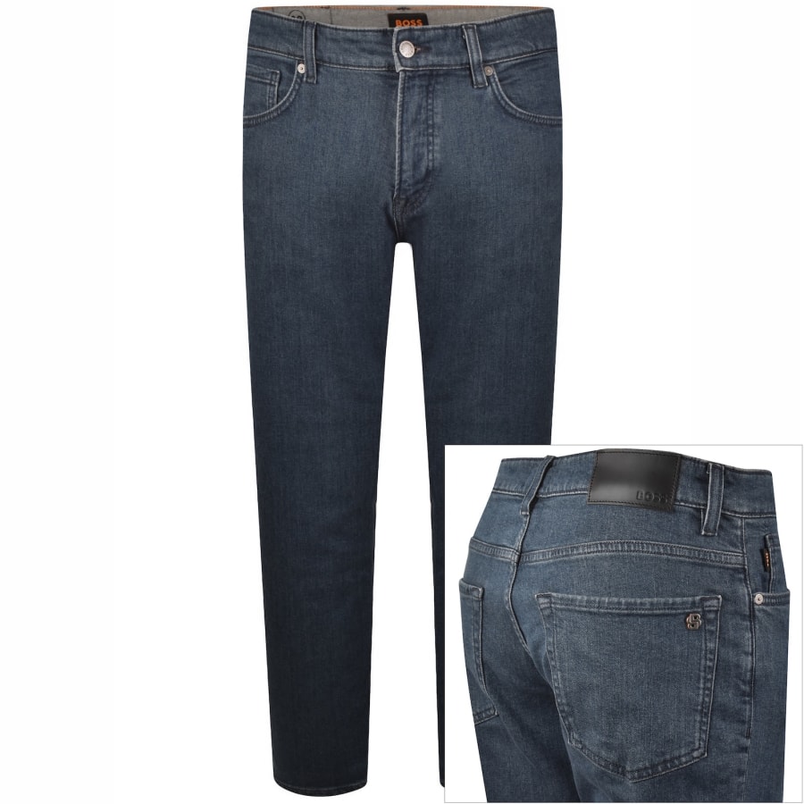 Image number 1 for BOSS Re Maine BO Regular Fit Jeans Blue
