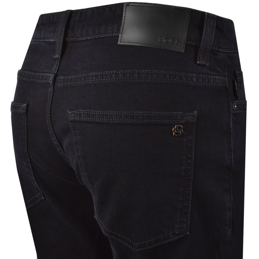 Image number 4 for BOSS Delaware Slim Fit Jeans Navy