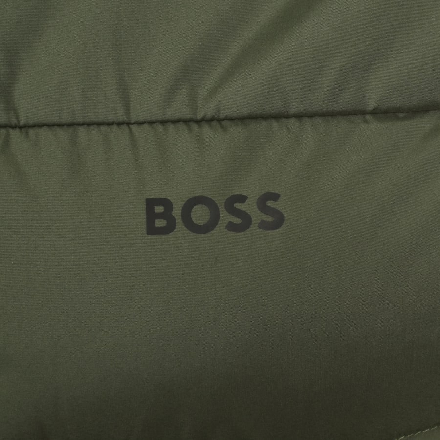 Image number 3 for BOSS Urbanex Puffer Gilet Green