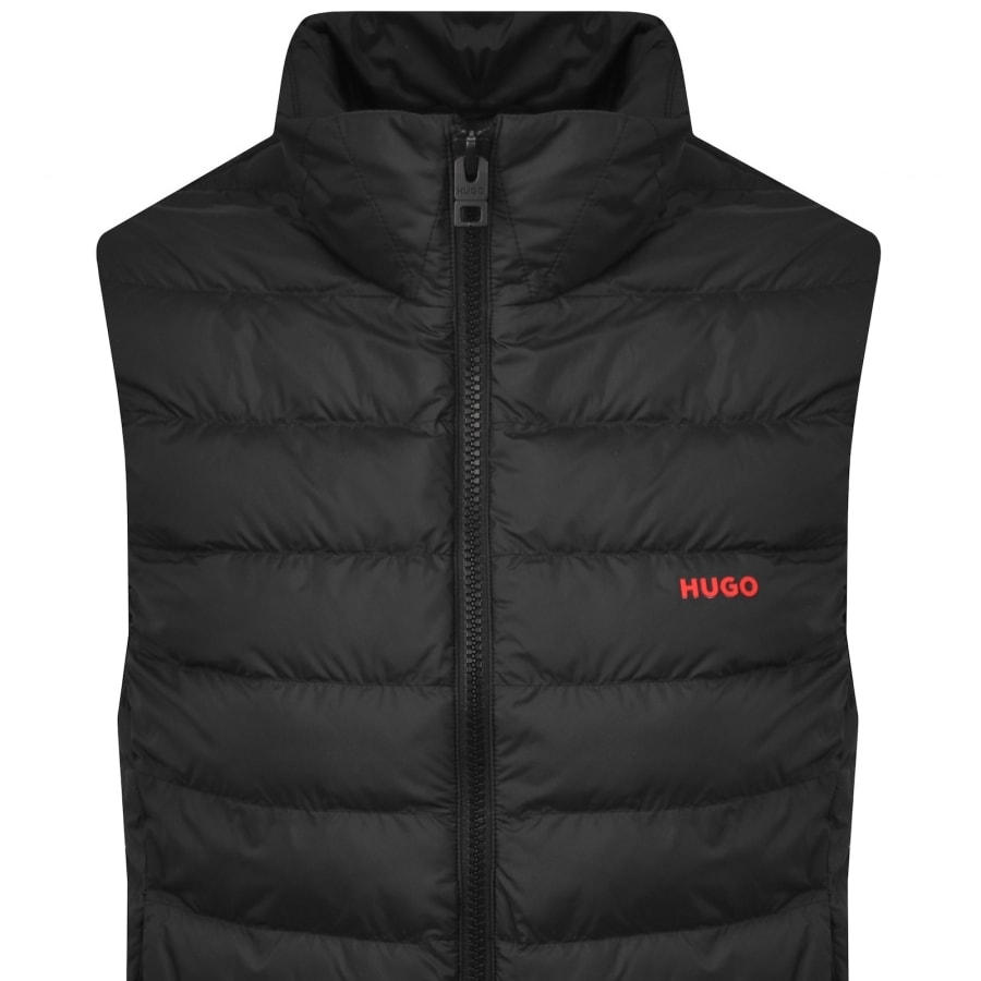 Image number 2 for HUGO Banks Padded Gilet Black
