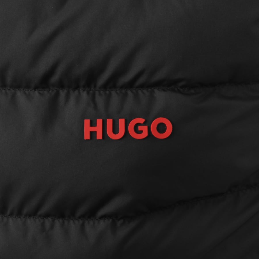 Image number 3 for HUGO Banks Padded Gilet Black