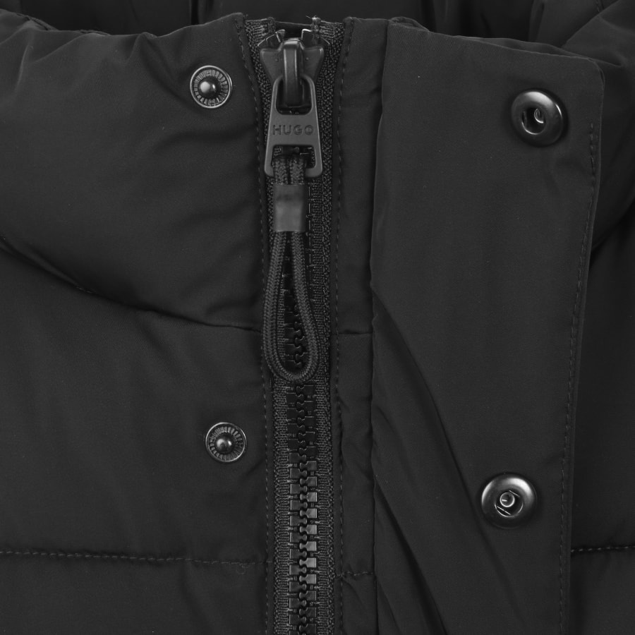 Image number 4 for HUGO Baltino Padded Gilet Black