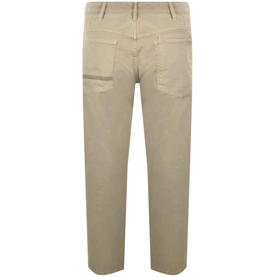 Image number 3 for Paul Smith Relaxed Tapered Jeans Beige