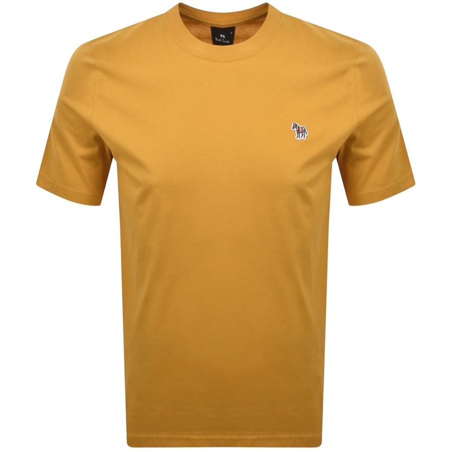 Image number 1 for Paul Smith Short Sleeve Zebra T Shirt Yellow