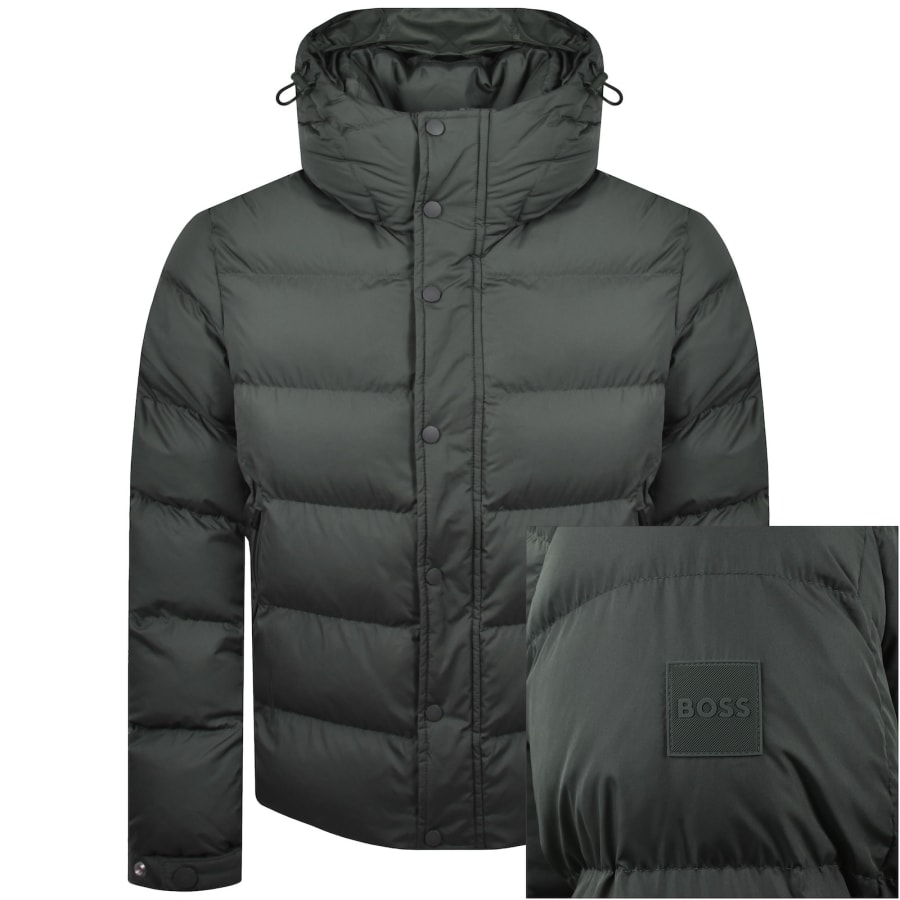 Image number 1 for BOSS Omaris1 Jacket Green