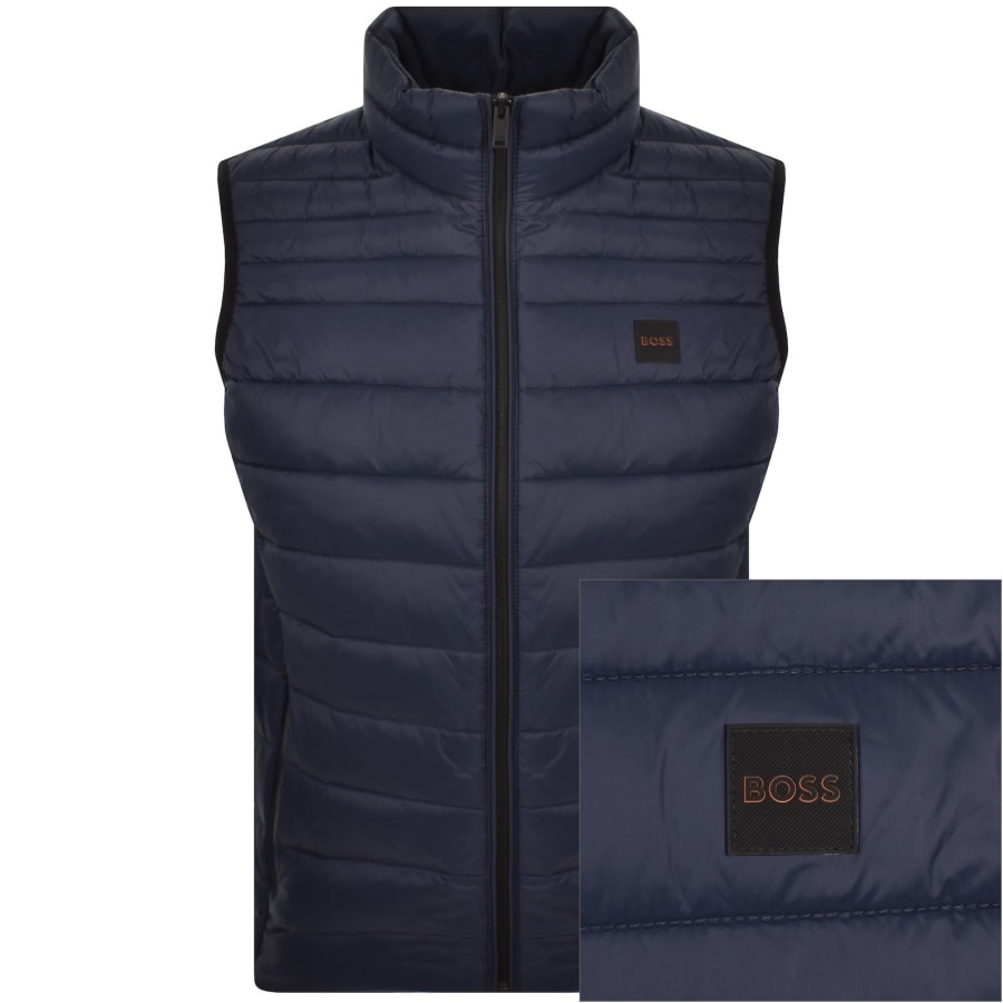 Image number 1 for BOSS Odeno2 Gilet Navy