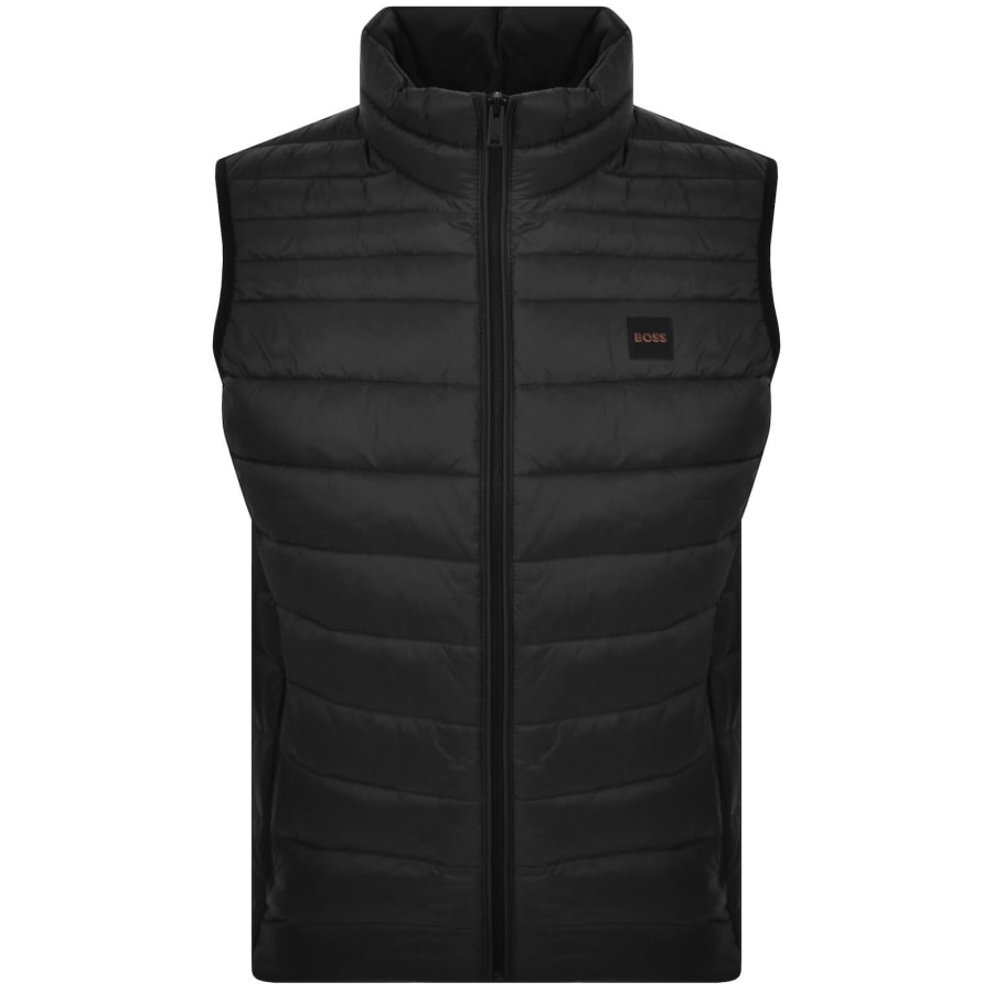 Image number 2 for BOSS Odeno2 Gilet Black
