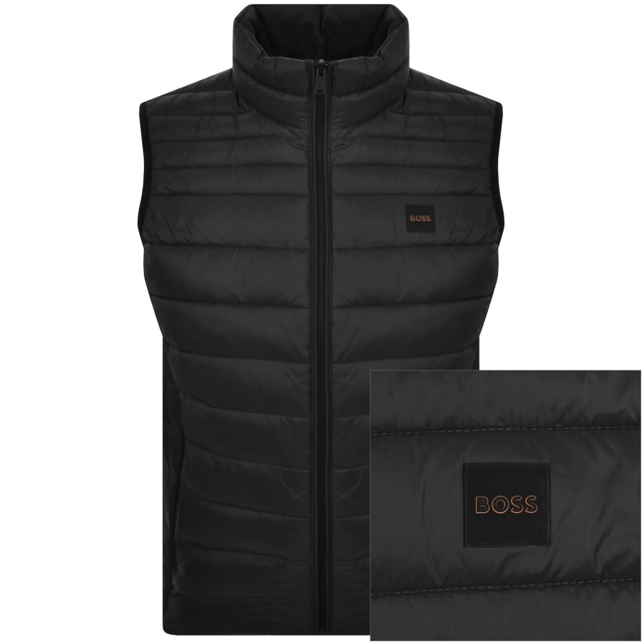 Image number 1 for BOSS Odeno2 Gilet Black
