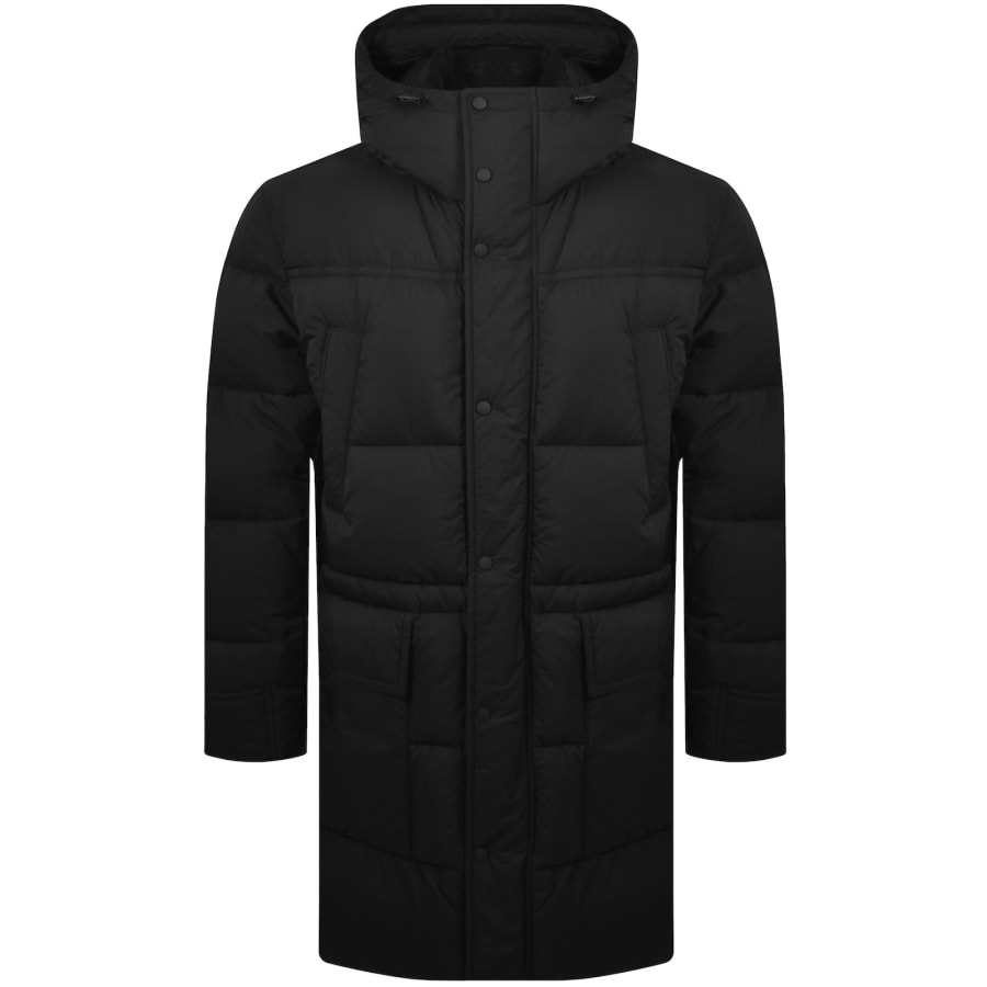 Image number 2 for BOSS Ogengar Crinkled Nylon Jacket Black