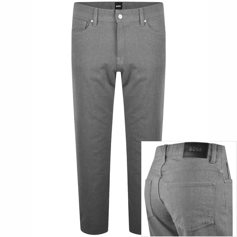 Image number 1 for BOSS Re Maine 5 Trousers Dark Grey