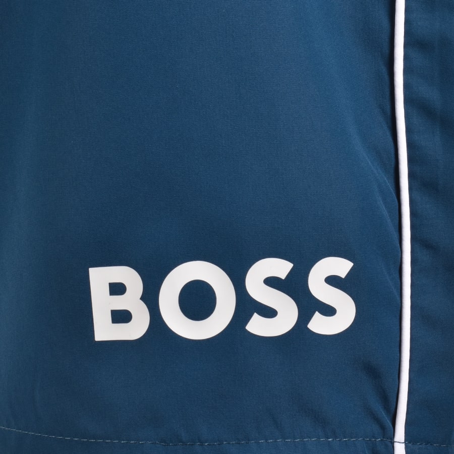 Image number 5 for BOSS Starfish Swim Shorts Blue