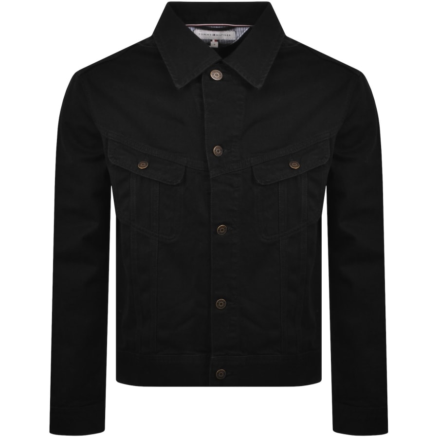 Image number 1 for Tommy Hilfiger Denim Rider Jacket Black