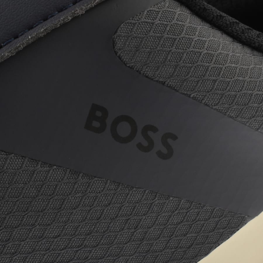 Image number 4 for BOSS Titanium Runn Trainers Navy