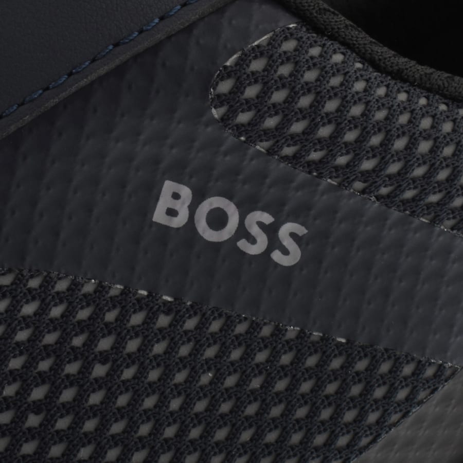 Image number 4 for BOSS Titanium Runn Trainers Navy