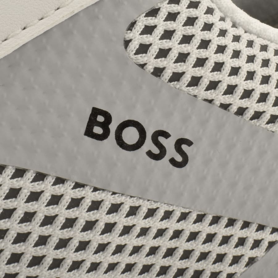 Image number 4 for BOSS Titanium Runn Trainers White