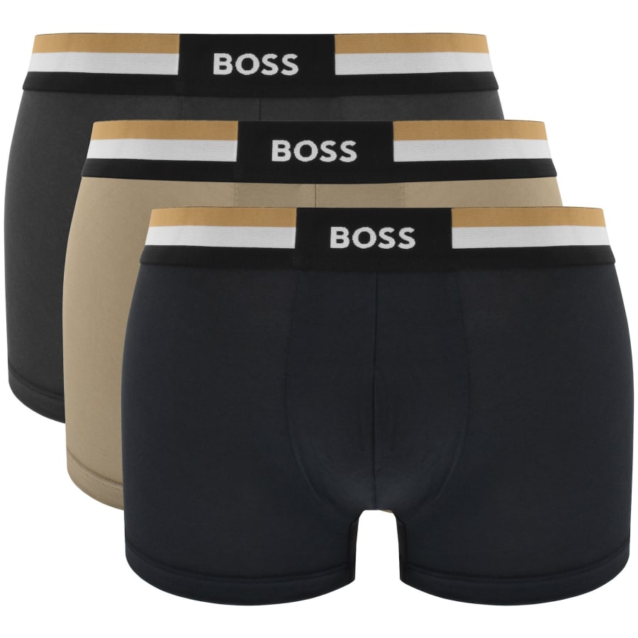Image number 1 for BOSS Underwear 3 Pack Motion Trunks