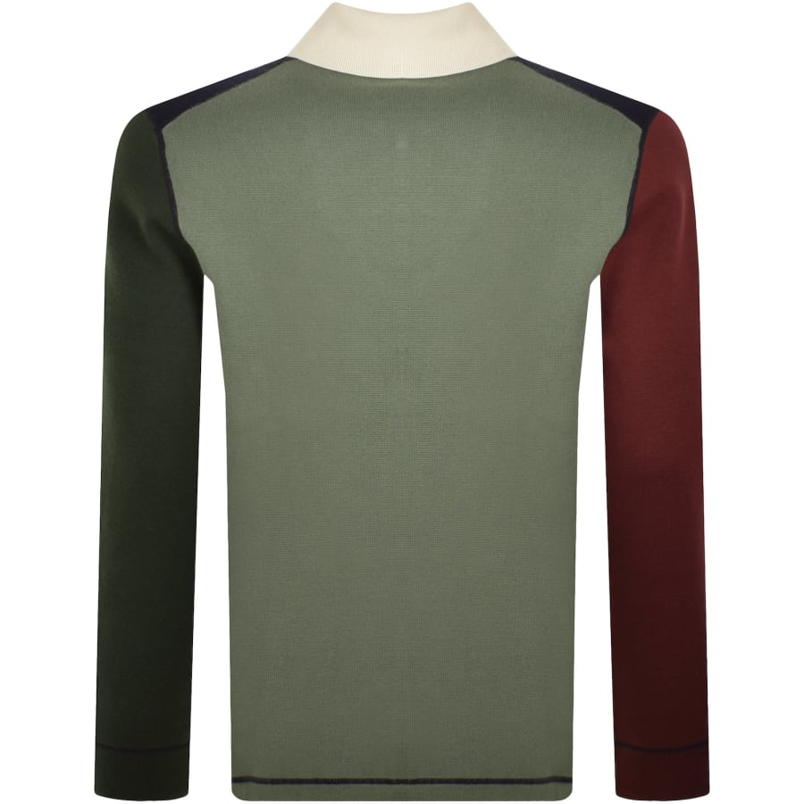 Image number 5 for Paul Smith Knit Polo Dark Blue