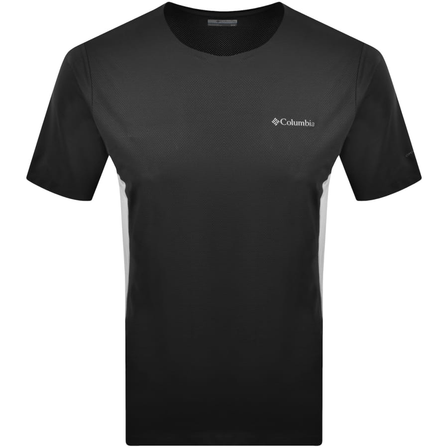 Image number 2 for Columbia Three Pitch T Shirt And Short Set Black