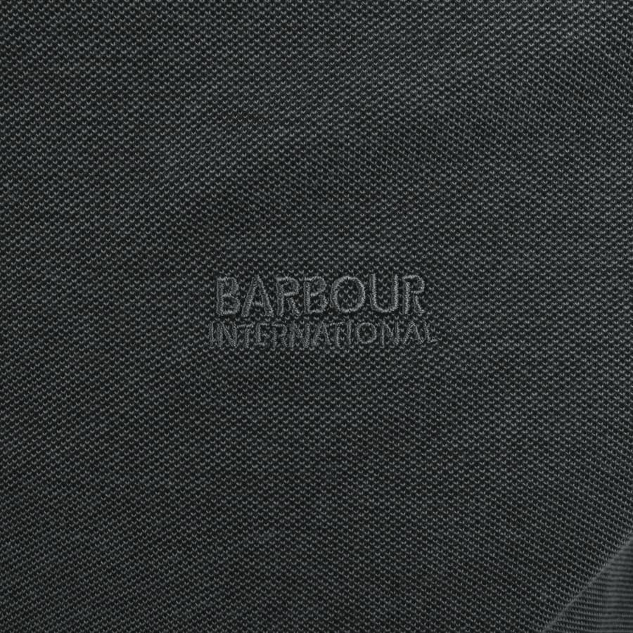 Image number 3 for Barbour International Morley Oxford Polo Black
