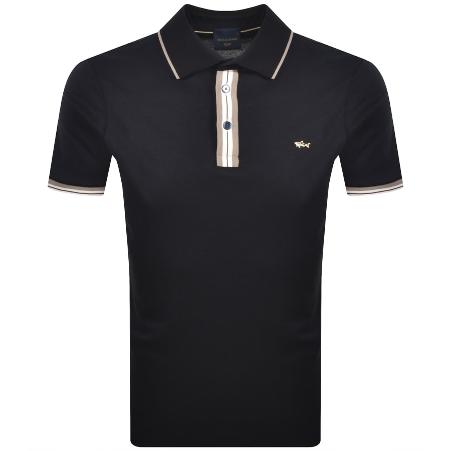 Image number 1 for Paul And Shark X-Soft Polo T Shirt Navy
