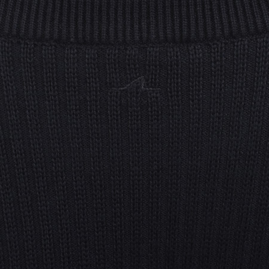 Image number 4 for Paul And Shark Tech Wool Jumper Navy