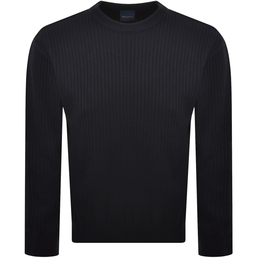Image number 1 for Paul And Shark Tech Wool Jumper Navy