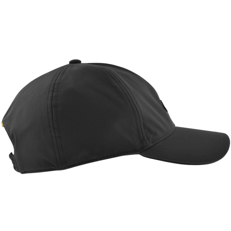 Image number 2 for Paul And Shark Moon Badge Baseball Cap Black