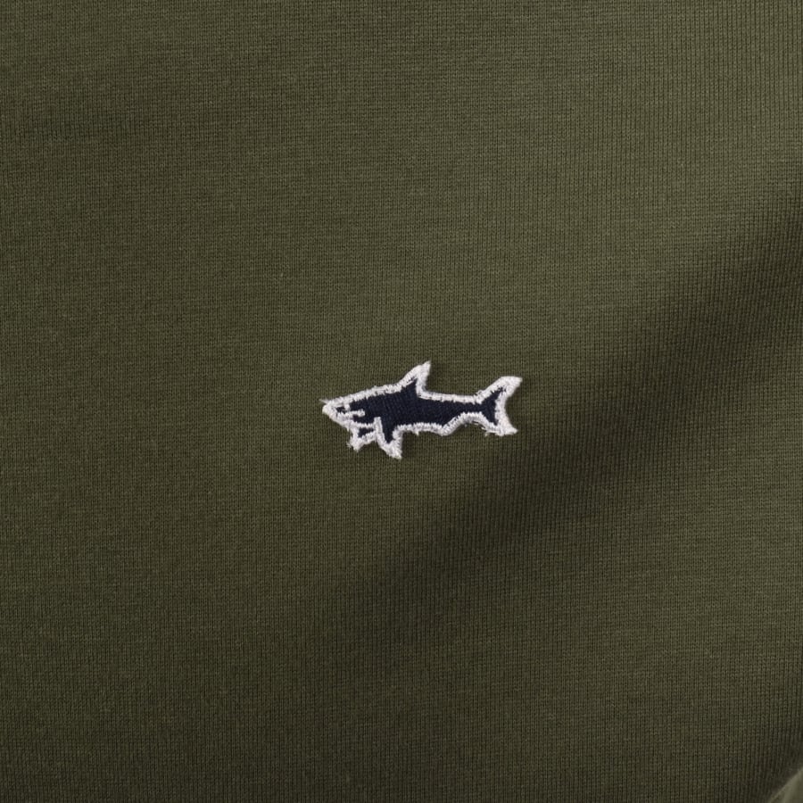 Image number 3 for Paul And Shark Logo T Shirt Green