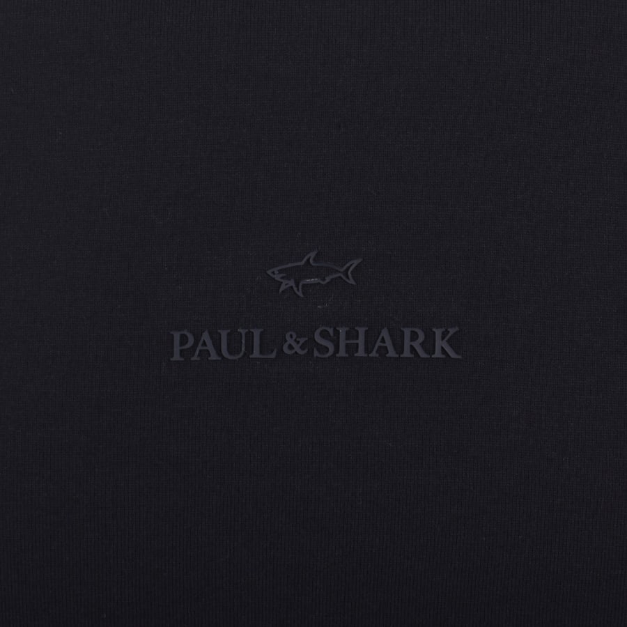 Image number 3 for Paul And Shark Logo T Shirt Navy