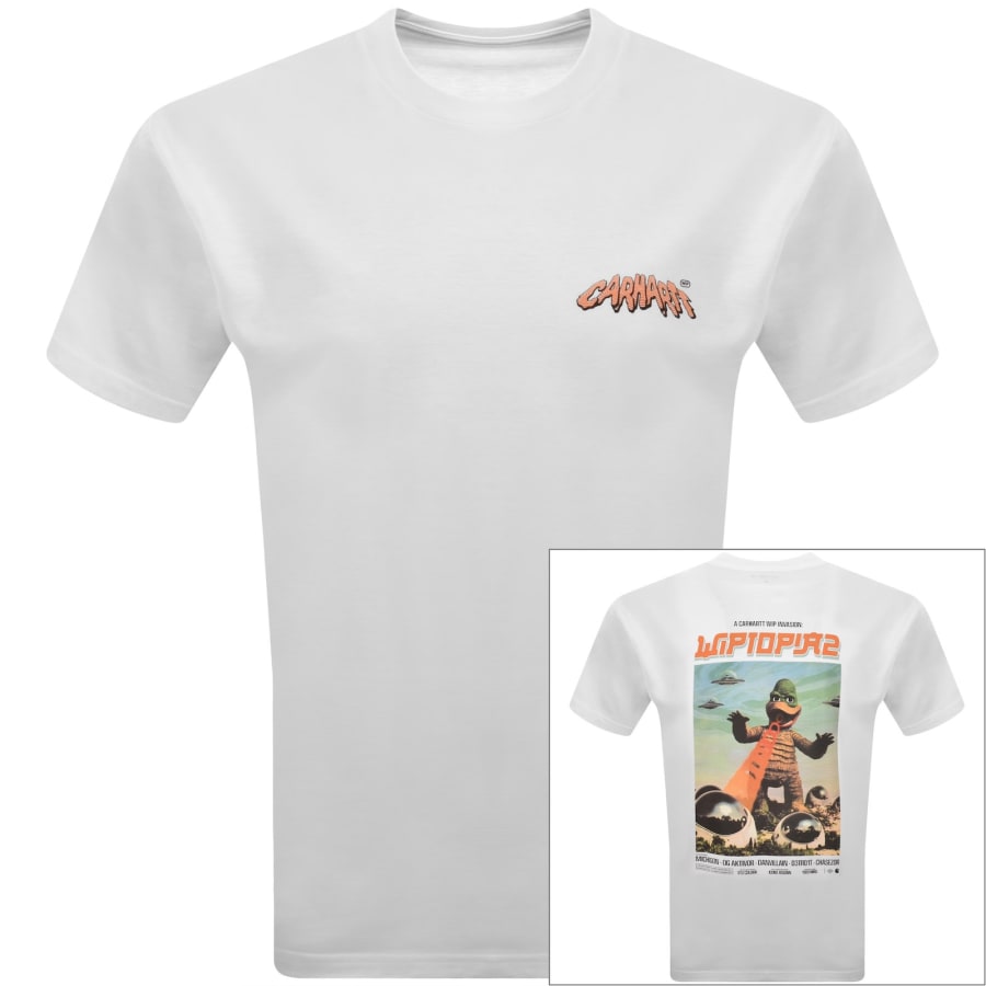 Image number 1 for Carhartt WIP Wiptopia II T Shirt White