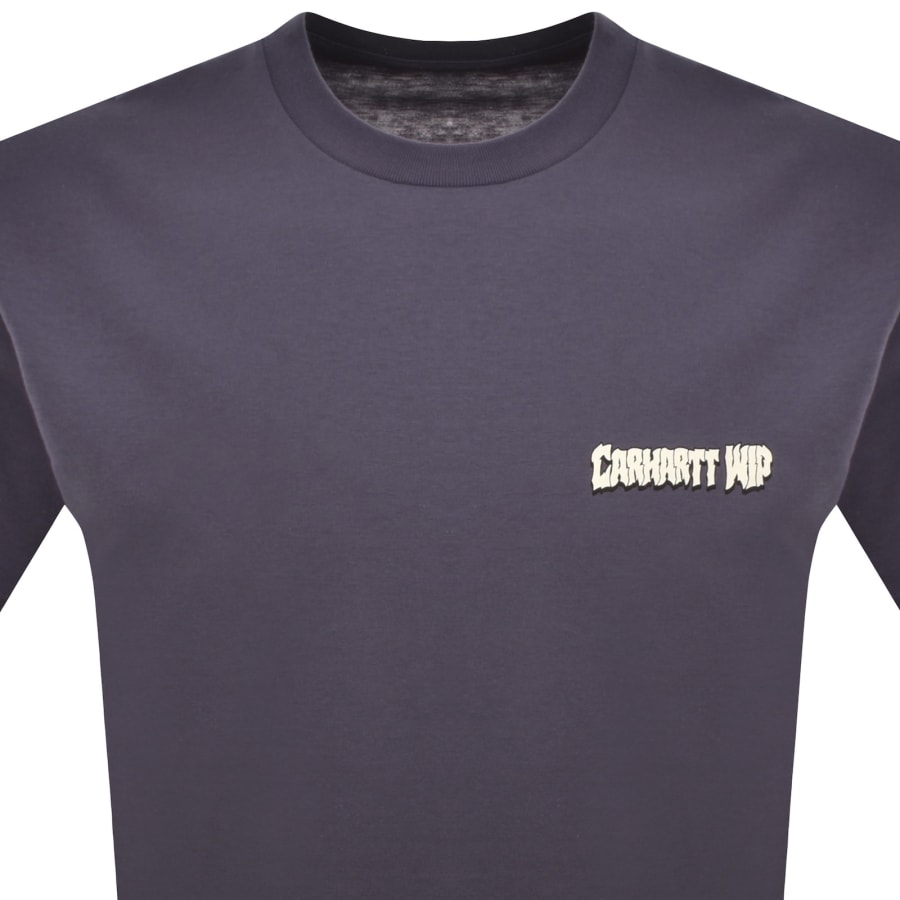 Image number 3 for Carhartt WIP Wiptopia II T Shirt Purple