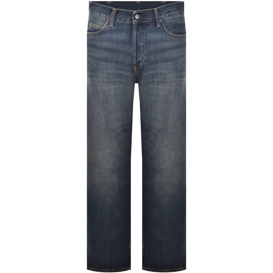 Image number 2 for Carhartt WIP Marlow Dark Wash Blue