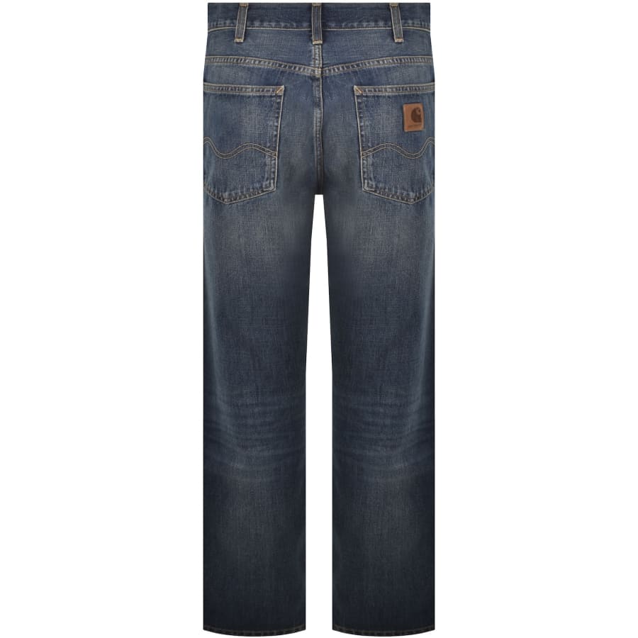 Image number 3 for Carhartt WIP Marlow Dark Wash Blue
