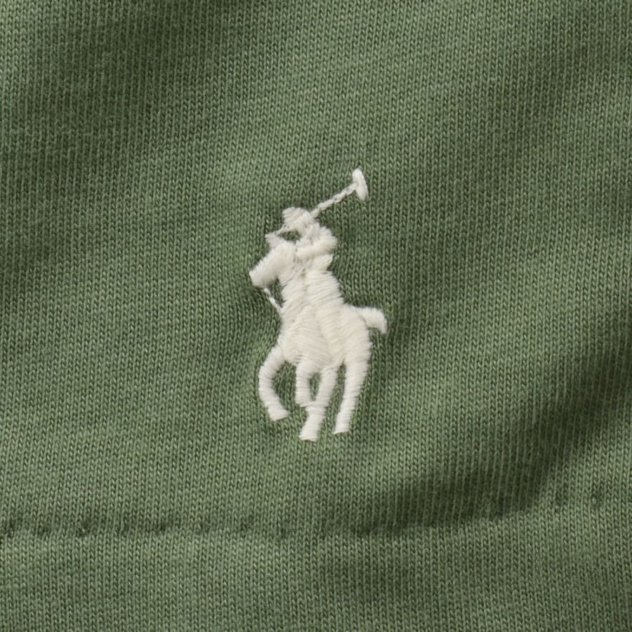 Image number 4 for Ralph Lauren Logo Crew Neck T Shirt Green