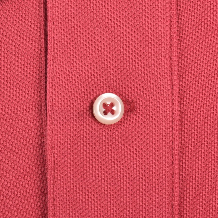 Image number 4 for Ralph Lauren Custom Slim Polo T Shirt Red