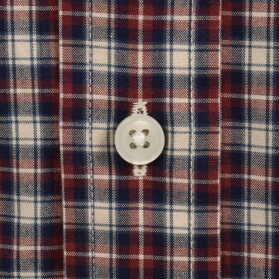 Image number 4 for Ralph Lauren Long Sleeve Check Shirt Red